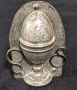 ANTIQUE CHOCOLATE MOLD EGG CUP ANTON RIECHE DRESDEN