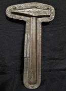 ANTIQUE CHOCOLATE MOLD BACKSMITH FERRIER HAMMER ANTON REICHE DRESDEN