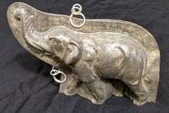 ANTIQUE CHOCOLATE MOLD ELEPHANT