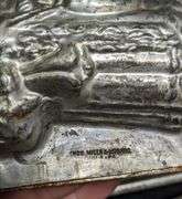 ANTIQUE CHOCOLATE MOLD CHRISTMAS SANTA CLAUS SAINT NICK THOS MILLS & CO INC PHILA PA
