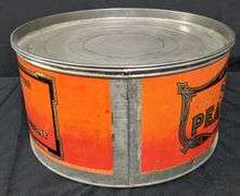 25# TIN BIN STONE'S PEANUT BUTTER STONE ORDEAN WELLS CO DULUTH MINNESOTA