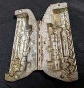 ANTIQUE CHOCOLATE MOLD TRAIN LOCOMOTIVE ANTON REICHE DRESDEN