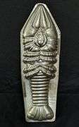 ANTIQUE CHOCOLATE MOLD LOBSTER SHELLFISH