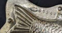 ANTIQUE CHOCOLATE MOLD CARP KOI FISH SHEEPSHEAD