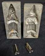 ANTIQUE CHOCOLATE MOLD CHRISTMAS SANTA CLAUS SAINT NICK ANTON REICHE DRESDEN