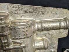 ANTIQUE CHOCOLATE MOLD TRAIN LOCOMOTIVE ANTON REICHE DRESDEN