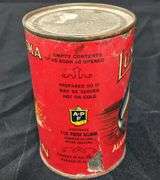 1# PAPER LABEL TIN CAN LUNCHEON BRAND SALMON ALASKA PACIFIC FISHERIES SEATTLE WA