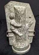 ANTIQUE CHOCOLATE MOLD YOUNG BOY CLIMBING TREE