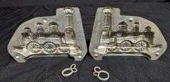 ANTIQUE CHOCOLATE MOLD TRAIN LOCOMOTIVE ANTON REICHE DRESDEN