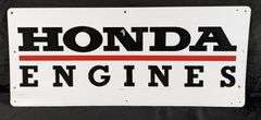 HONDA ENGINES ALUMINUM SIGN