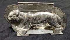ANTIQUE CHOCOLATE MOLD TIGER CAT ANTON REICHE DRESDEN