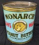 55# TIN BIN MONARCH TEENIE WEENIE PEANUT BUTTER REID MURDOCH CHICAGO IL