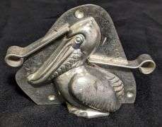 ANTIQUE CHOCOLATE MOLD PELICAN BIRD ANTON REICHE DRESDEN