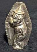 ANTIQUE CHOCOLATE MOLD CIRCUS MONKEY METRO DEURNE-ANVERS