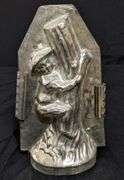 ANTIQUE CHOCOLATE MOLD YOUNG BOY CLIMBING TREE