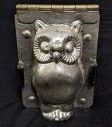 ANTIQUE CHOCOLATE MOLD OWL BIRD