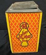 CARDBOARD TOBACCO BIN TIN SWEET MIST CHEWING TOBACCO SCOTTEN DILLON COMPANY