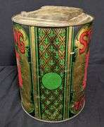 COUNTRY STORE TIN BIN STERLING TOBACCO