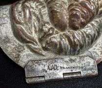ANTIQUE CHOCOLATE MOLD THANKSGIVING TOM TURKEY ANTON REICHE