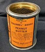 13 OZ TIN CAN SQUIRREL PEANUT BUTTER VANCOUVER BC CANADA