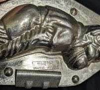ANTIQUE CHOCOLATE MOLD CIRCUS MONKEY METRO DEURNE-ANVERS