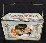US MARINE CUT PLUG TOBACCO TIN