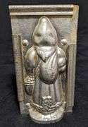 ANTIQUE CHOCOLATE MOLD CHRISTMAS SANTA CLAUS SAINT NICK THOS MILLS & CO INC PHILA PA