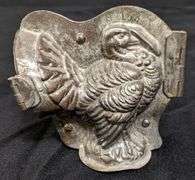 ANTIQUE CHOCOLATE MOLD THANKSGIVING TOM TURKEY ANTON REICHE