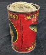 1# PAPER LABEL TIN CAN WALRUS BRAND RED SALMON ALASKA PACKERS ASSN SAN FRANCISCO CA