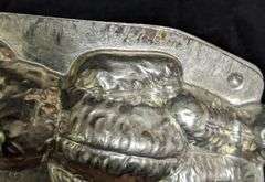 ANTIQUE CHOCOLATE MOLD "STEIFF" TEDDY BEAR ANTON REICHE DRESDEN