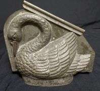 ANTIQUE CHOCOLATE MOLD SWAN BIRD