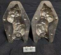 ANTIQUE CHOCOLATE MOLD CIRCUS MONKEY METRO DEURNE-ANVERS
