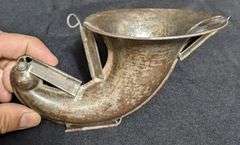 ANTIQUE CHOCOLATE MOLD CORNICOPIA HORN