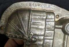ANTIQUE CHOCOLATE MOLD BABBY BUGGY STROLLER