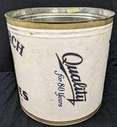 25# PAPER LABEL CANDY TIN BIN MONARCH TOFFEE REID MURDOCH CHICAGO ILLINOIS
