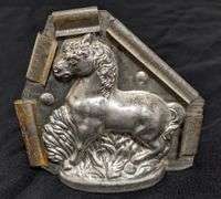 ANTIQUE CHOCLATE MOLD HORSE EQUESTRIAN