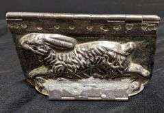 ANTIQUE CHOCOLATE MOLD BUNNY RABBIT
