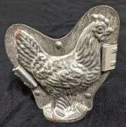 ANTIQUE CHOCOLATE MOLD HEN CHICKEN