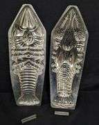 ANTIQUE CHOCOLATE MOLD LOBSTER SHELLFISH