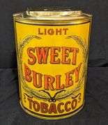 COUNTRY STORE TOBACCO BIN TIN LIGHT SWEET BURLEY TOBACCO