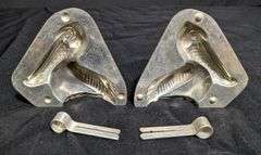ANTIQUE CHOCOLATE MOLD PELICAN BIRD ANTON REICHE DRESDEN