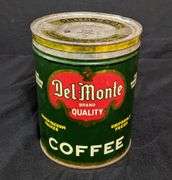 2# TIN CAN DEL MONTE COFFEE SAN FRANCISCO CALIFORNIA