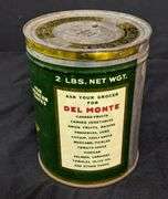 2# TIN CAN DEL MONTE COFFEE SAN FRANCISCO CALIFORNIA
