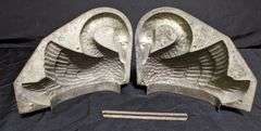 ANTIQUE CHOCOLATE MOLD SWAN BIRD