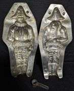 ANTIQUE CHOCOLATE MOLD "HUNCHBACK" ADMIRAL NAVY SHIPS CAPTAIN LE TANG FILS