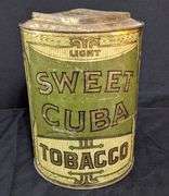 COUNTRY STORE TIN BIN SWEET CUBA TOBACCO
