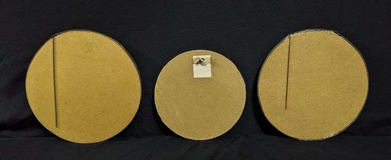 3 ANTIQUE VICTORIAN CHIMNEY FLUE COVERS YOUNG BOYS & GIRLS LAMB