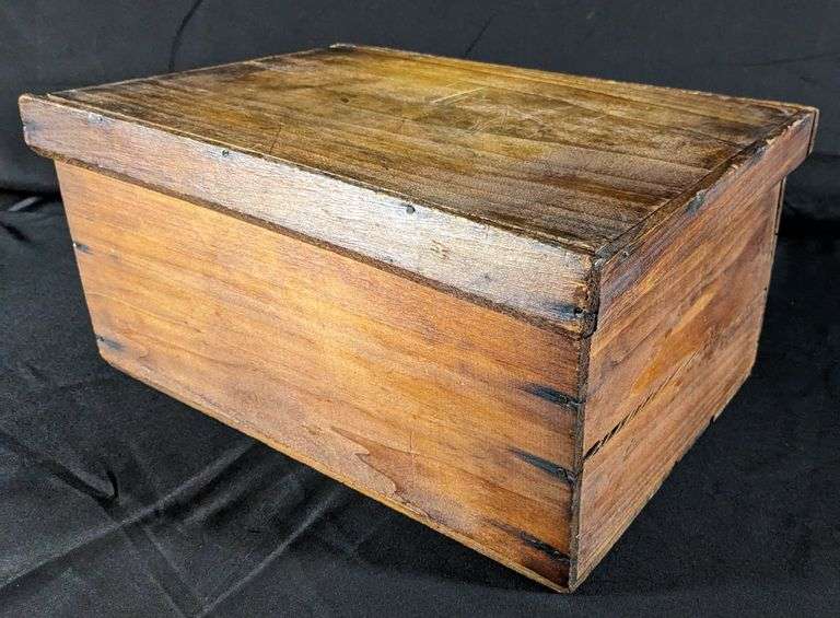 PAPER LABEL WOOD CRATE BROWN BRO'S & CO CRACKERS QUINCY ILLINOIS