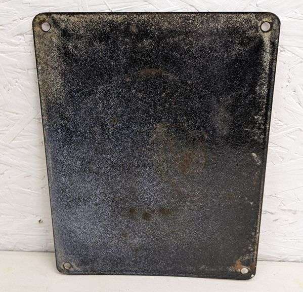 PORCELAIN GAS PUMP SIGN UNION 76 REGULAR GASOLINE