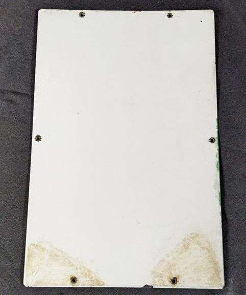 1959 PORCELAIN GAS PUMP SIGN TEXACO SKY CHIEF SU-PREME WITH PETROX GASOLINE